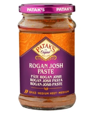 Pâte de curry indienne Rogan Josh épicé 250ml de Patak&rsquo;s
