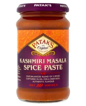 Pâte de curry indienne Kashmiri très épicé 250ml de Patak&rsquo;s