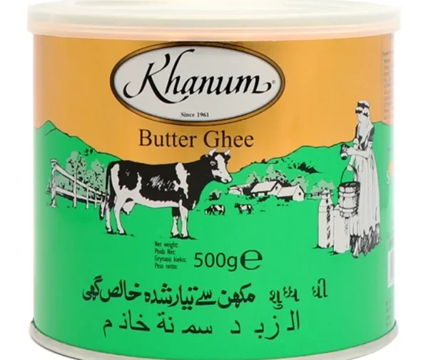 Ghee beurre clarifié indien 500g de Khanum