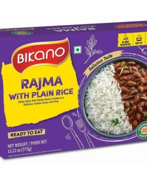 Plat indien Haricots cuisinés Rajma 375g de Bikano