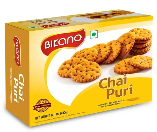 Mélange apéritif indien Namkeen Chai puri 400g de Bikano
