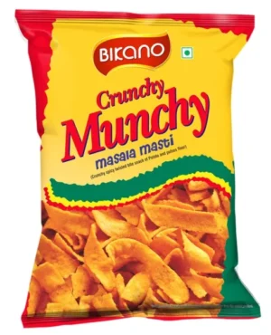 Mélange apéritif indien croustilles Crunchy munchy 125g de Bikano
