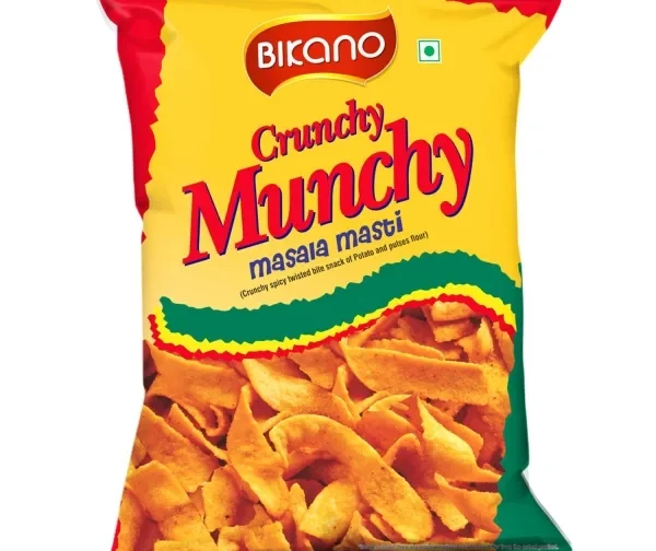 Mélange apéritif indien croustilles Crunchy munchy 125g de Bikano