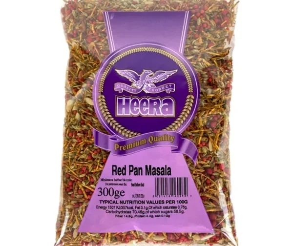 Pan masala indien rouge 300g de Heera