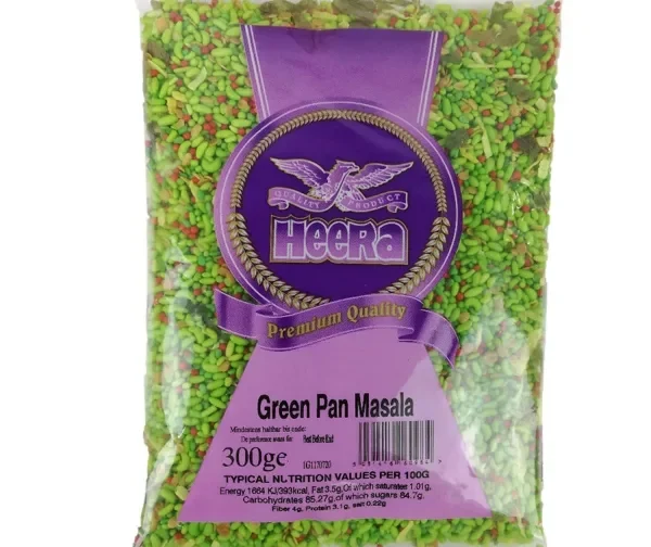 Pan masala indien vert 300g de Heera