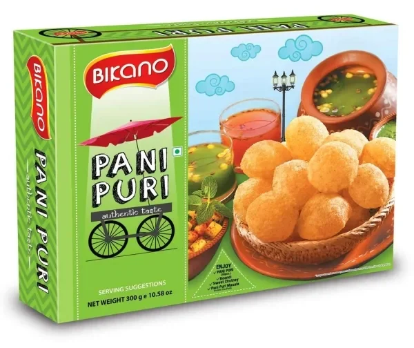 Plat indien Pani puri kit 300g de Bikano