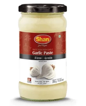 Purée d&rsquo;ail pour cuisine indienne 310g de Shan