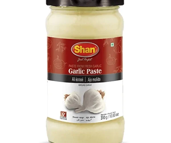 Purée d&rsquo;ail pour cuisine indienne 310g de Shan