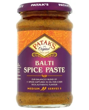 Pâte de curry indienne Balti épicé 250ml de Patak&rsquo;s