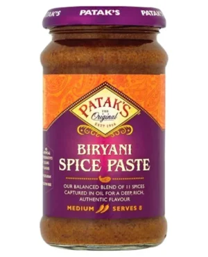 Pâte de curry indienne Biryani épicé 250ml de Patak&rsquo;s