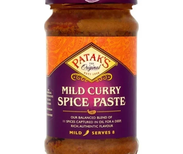 Pâte de curry indien doux 250ml de Patak&rsquo;s