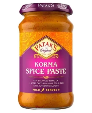 Pâte de curry indienne Korma doux 250ml de Patak&rsquo;s