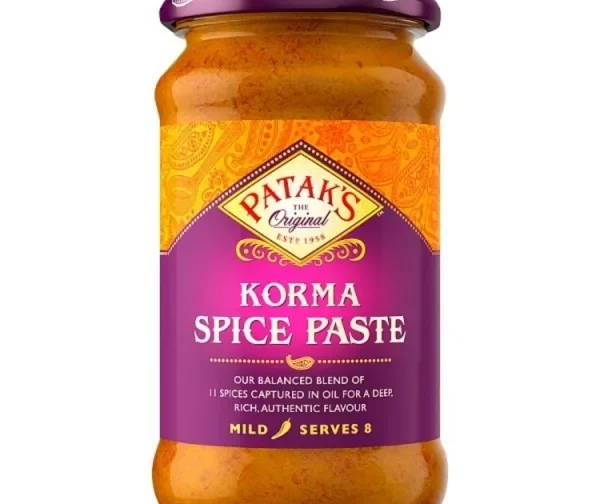 Pâte de curry indienne Korma doux 250ml de Patak&rsquo;s
