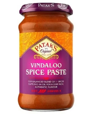 Pâte de curry indienne Vindaloo très épicé 250ml de Patak&rsquo;s