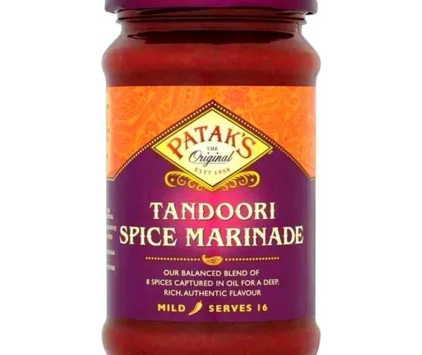 Pâte de marinade Tandoori indien doux 250ml de Patak&rsquo;s