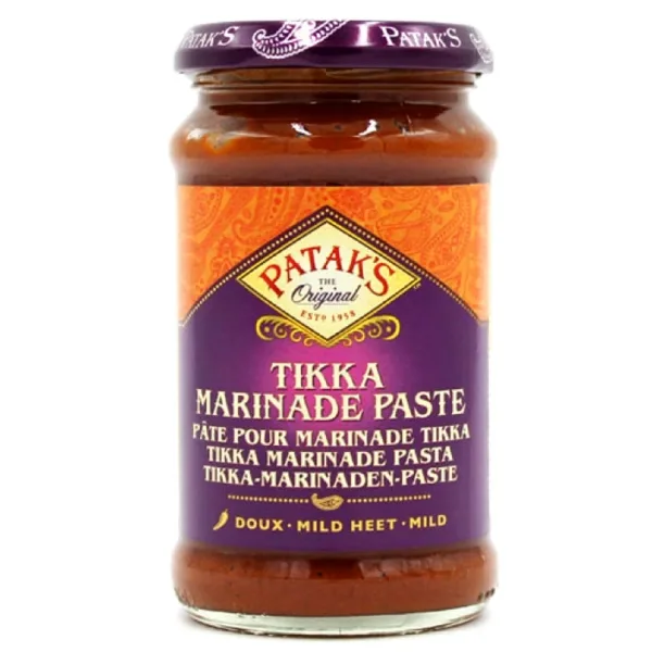 Pâte de marinade Tikka indien doux 250ml de Patak&rsquo;s