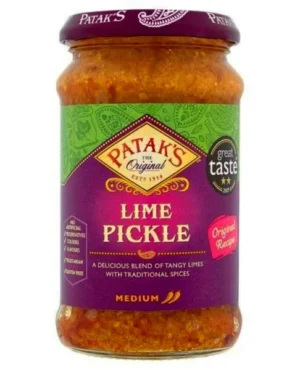 Pickles ou achars indiens au citron épicé 250ml de Patak&rsquo;s