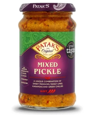 Pickles mélange indien sauce très épicée 250ml de Patak&rsquo;s