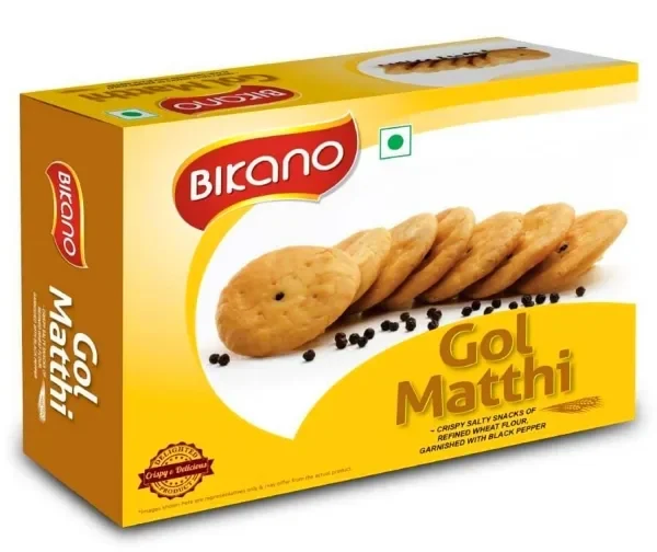 Mélange apéritif indien Gol Matthi 400g de Bikano