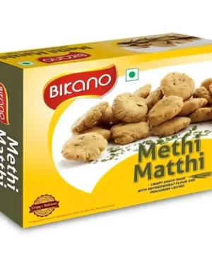 Mélange apéritif indien Methi Matthi 400g de Bikano