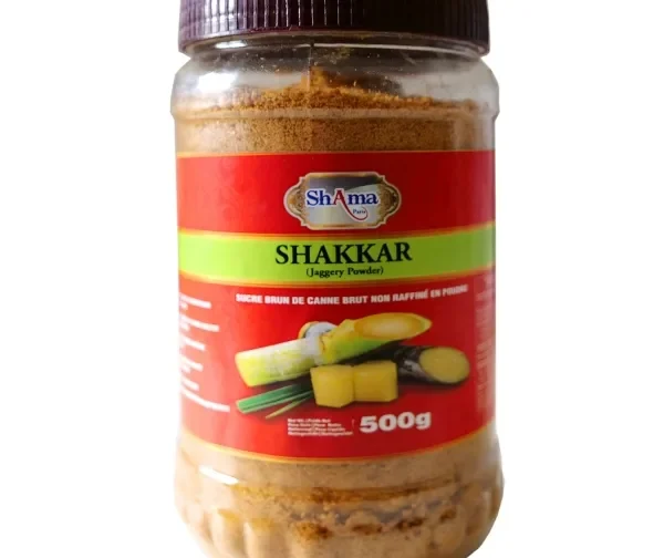Sucre de canne indien non raffiné en poudre 500g de EP