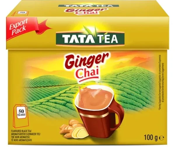 Thé noir indien au gingembre en sachets 100g de EP
