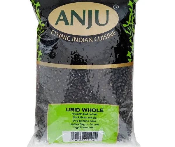 Lentilles indiennes Urad Dal entier 1kg de Anju